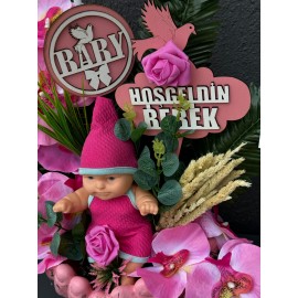 AVUÇ İÇİ YAPAY KIZ BEBEK